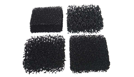 活性炭蜂窩棉切割樣品