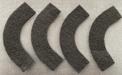 過(guò)濾材料切割效果